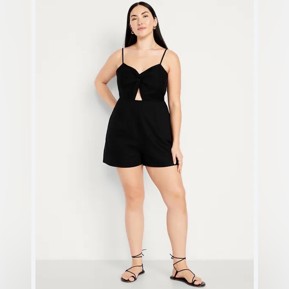 Old Navy Black Textured Garment